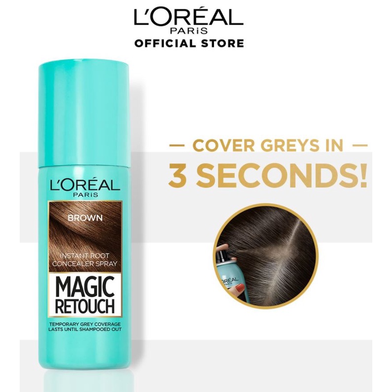 L'OREAL (Hàng Mới Về) Chai Xịt Dưỡng Tóc L 'Oreal Paris Magic Retouch Màu Sắc