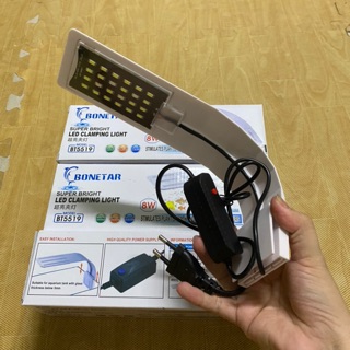 ĐÈN LED KẸP BONETAR (ánh sáng Trắng xanh)