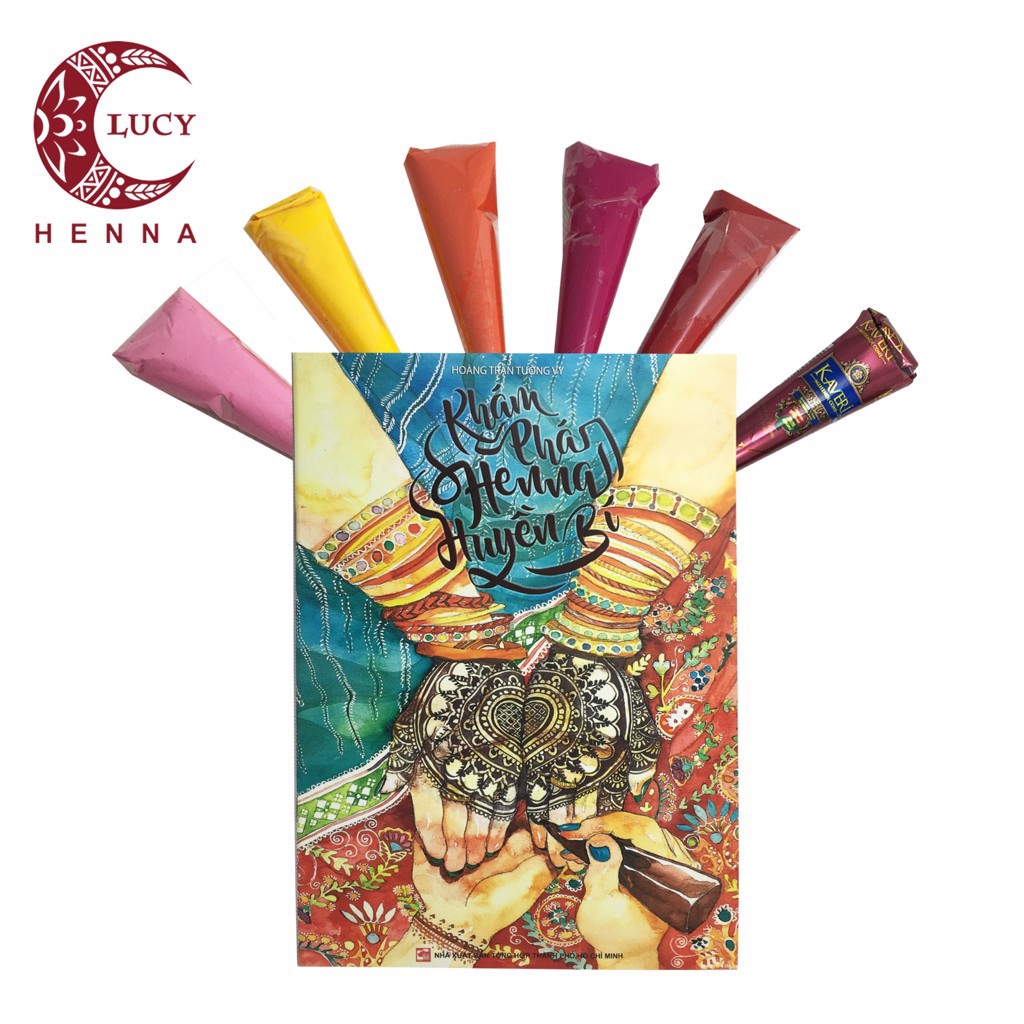 Combo tự học vẽ henna tại nhà Lucyhennavn, tiết kiệm