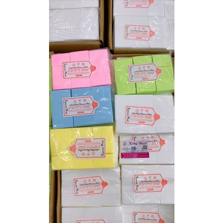 Giấy chùi gel cứng không xù lông chùi móng nail