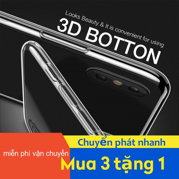 Ốp điện thoại TPU trong suốt cho Vivo Y69 Y70 Y71 Y75 Y79 Y81 Y83 Y85 Y91 Y93 Y95 Y97 Pro 2018 2020