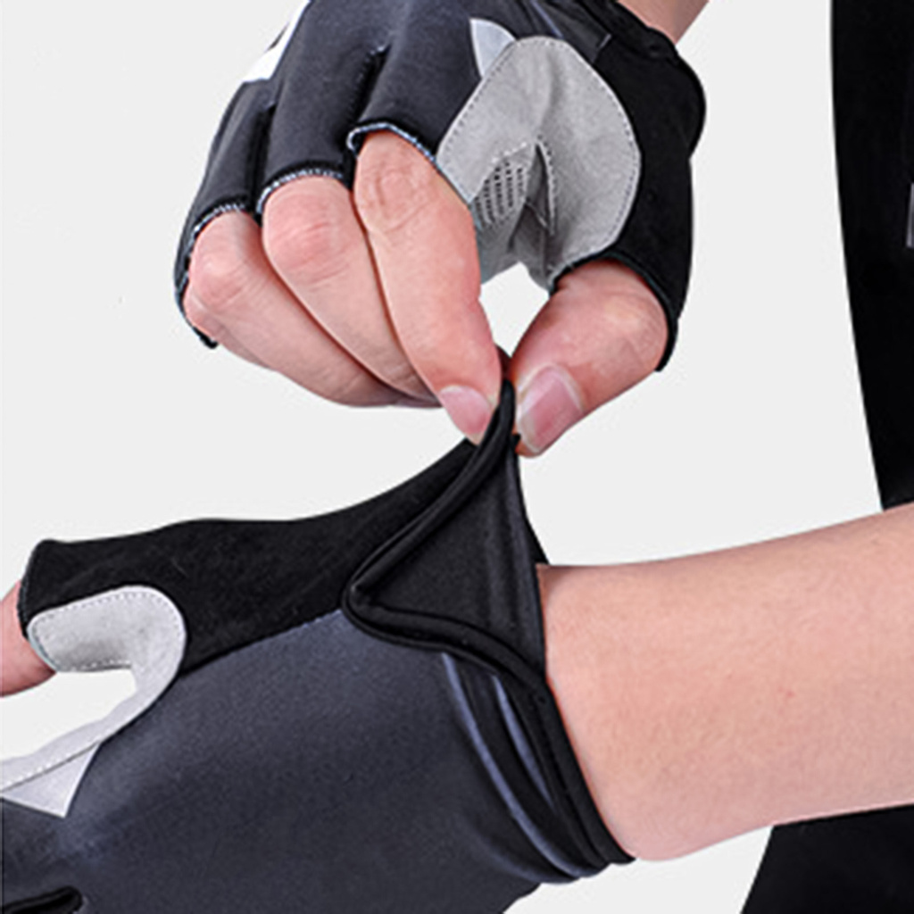 IGREE♆Pair Cycling Gloves Multiuse Unisex Half Finger Sport Gloves for Summer