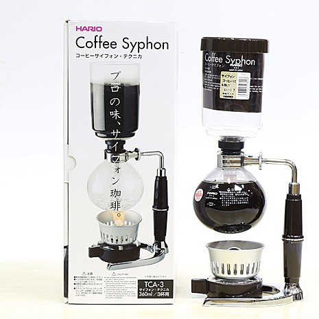 BÌNH PHA CHÂN KHÔNG HARIO SYPHON COFFEE MAKER TCA-3 (3 CUPS) ORIGINAL JAPAN