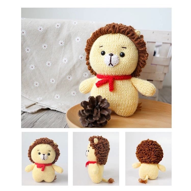 DIY Gói Nguyên Liệu Đan Len Thú Nhồi Bông Chibi Đáng Yêu- Quà Tặng Handmade Tự Làm Decor [Có hướng dẫn]