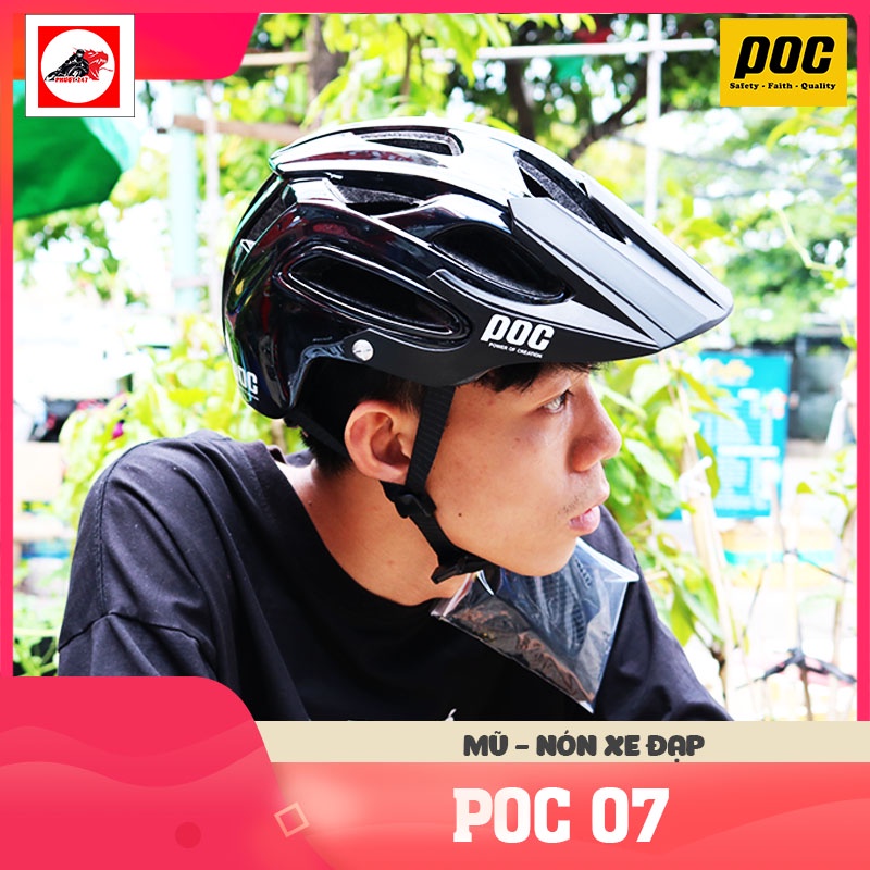 Mũ bảo hiểm xe đạp cao cấp POC 07