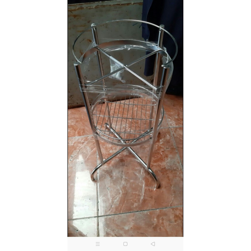 (hoả tốc) Chân bình lọc inox, chân để bình nước suối