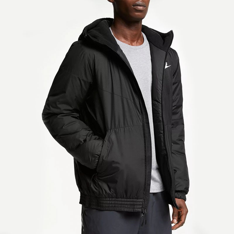 ÁO KHOÁC NIKE SYHTHETIC FILL HOODED - ĐEN