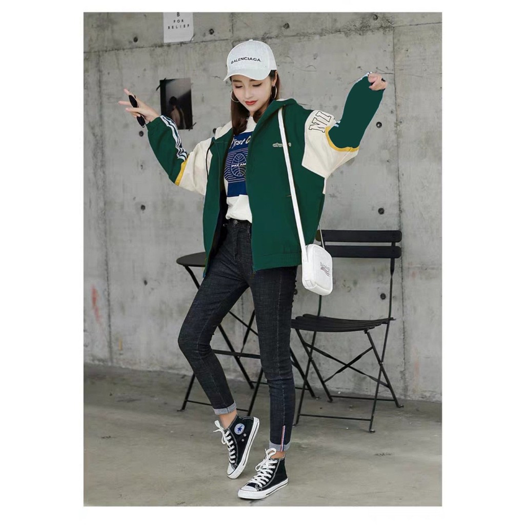 [S04] Áo khoác nữ Áo khoát nữ gió dù 2 lớp chống nắng NHE hàng chuẩn shop dễ thương đẹp siêu chất-M186 | BigBuy360 - bigbuy360.vn