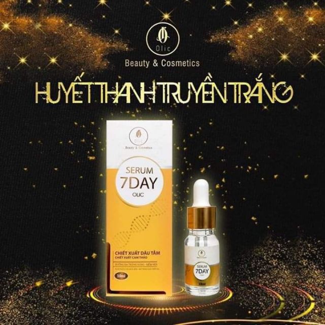 Serum Truyền Trắng 7 Days Olic 10ml - [ Hàng Chuẩn Cty ]