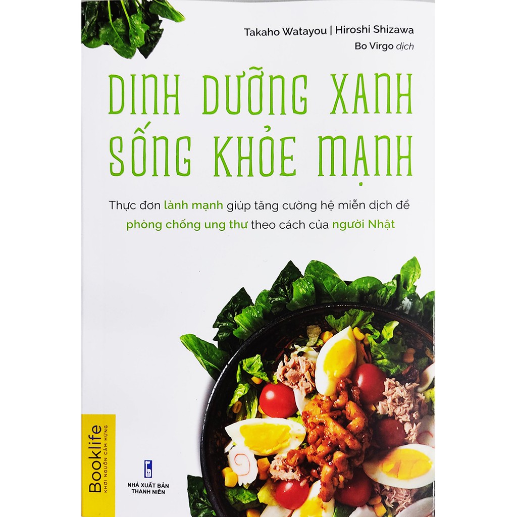 Sách - Dinh Dưỡng Xanh Sống Khỏe Mạnh