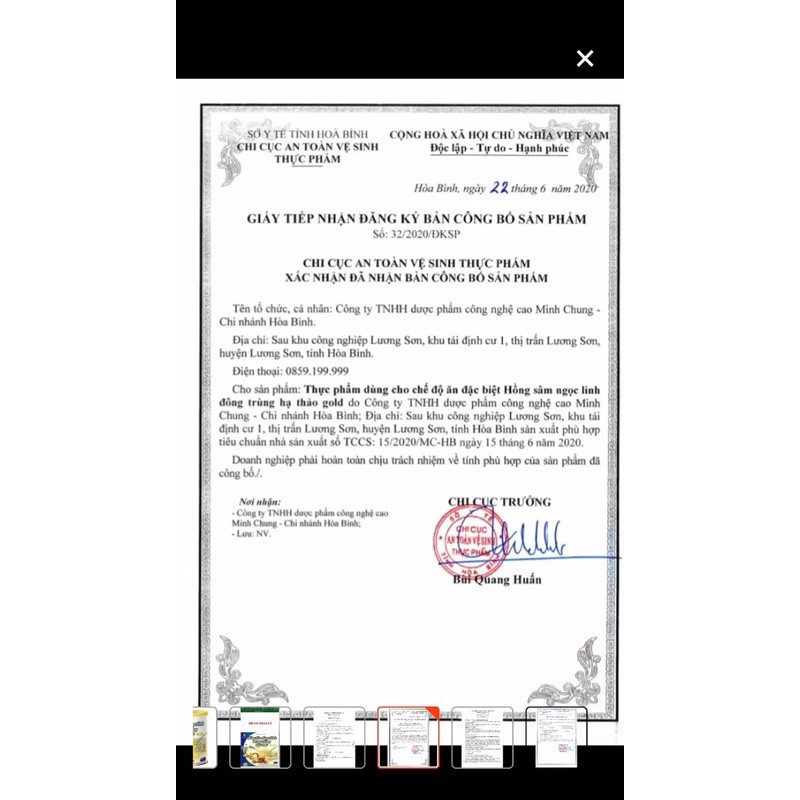 Sữa Hồng Sâm Ngọc Linh Đông Trùng Hạ Thảo