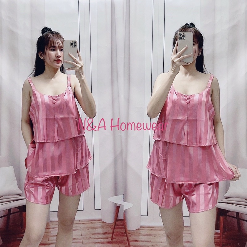 🎊🎉SIÊU SALE CUỐI NĂM - BỘ ĐÙI DÂY TẦNG LỤA GẤM CAO CẤP SIÊU XINH🎊🎉 | BigBuy360 - bigbuy360.vn