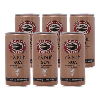 Cà Phê Highland Coffee Sữa Lon 235ml