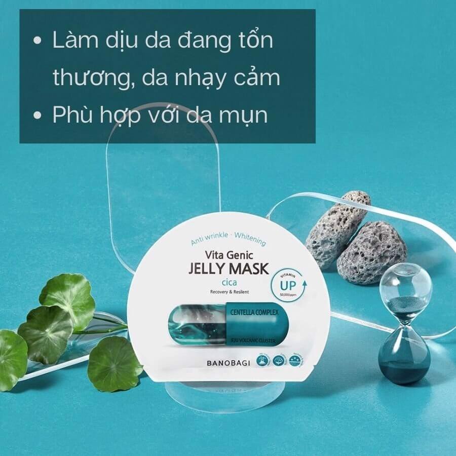 Mặt Nạ Dưỡng Da Banobagi Vita Genic Jelly Mask 30ml | Hàng Chính Hãng