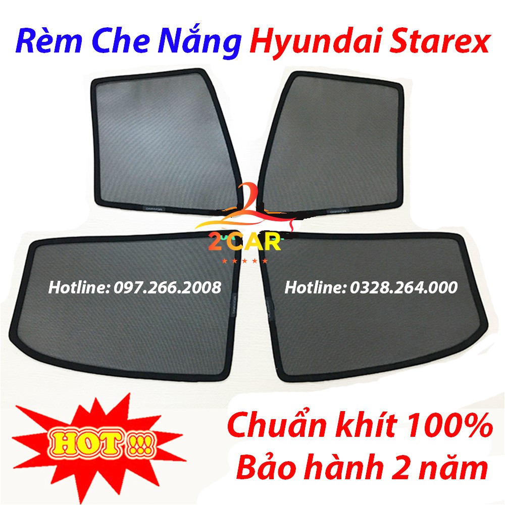 Rèm che nắng Hyundai Starex 2011 có nam châm hít cao cấp