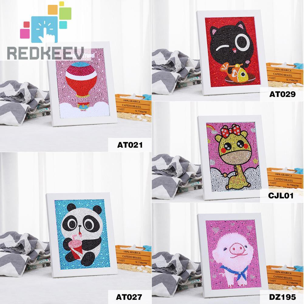 Bộ Tranh Đính Đá 5d Tự Làm Hình Hoạt Hình Redkeev 1.13