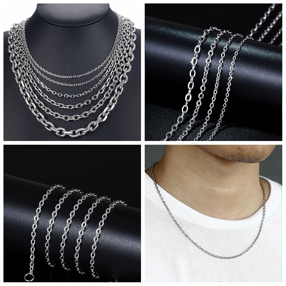 Dây Chuyền Nam Nữ Chất Liệu Thép Không Gỉ Phong Cách Gothic