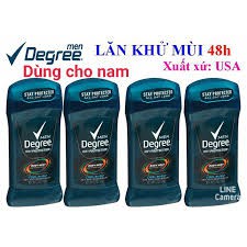 Lăn khử mùi Degree-hàng mỹ