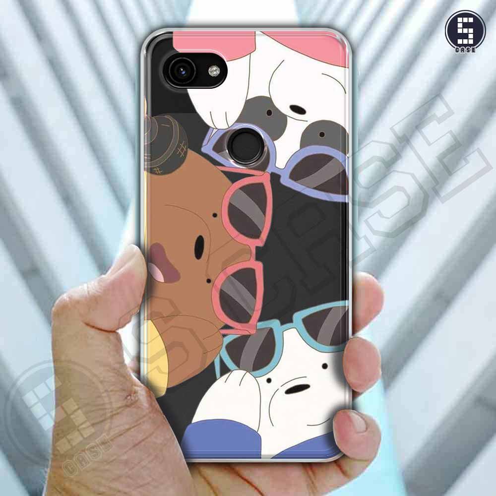 Ốp điện thoại Pixel 3a XL Dẻo Chống Shock Nhiều Mẫu Tuyển Tập 2 A608-CL2