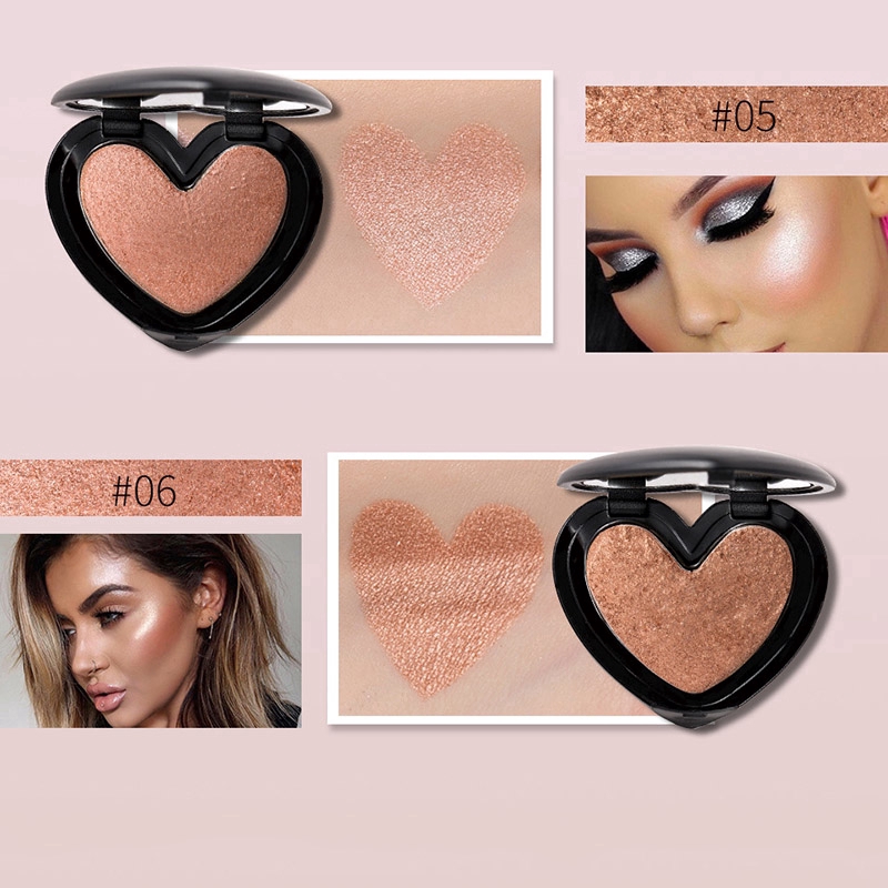 [Hàng mới về] Phấn bắt sáng HANDAIYAN có 6 màu hình trái tim xinh xắn | BigBuy360 - bigbuy360.vn