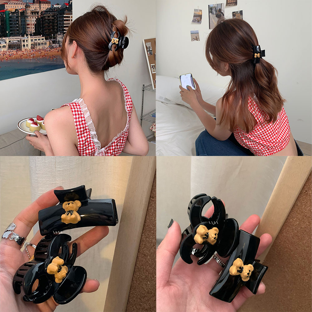 Kẹp Tóc Hình Gấu Đáng Yêu Cho Nữ