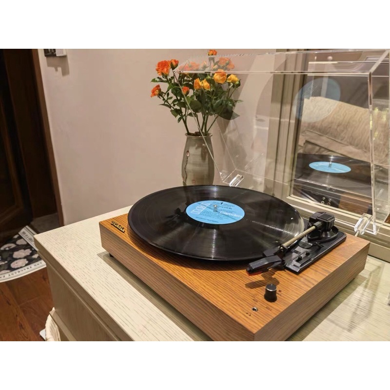 Máy nghe nhạc đĩa than Didatime chính hãng và tặng kèm đĩa than cổ điển khi mua máy