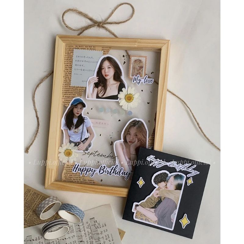 Combo 10 hình - In sticker bo viền theo yêu cầu, in ảnh theo yêu cầu.