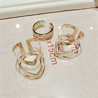 Bộ 3 chiếc nhẫn thời trang