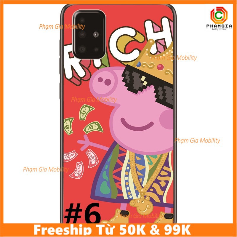 Ốp lưng Samsung Galaxy A71/A51/A41/A31/A21/A21s / A11 heo, chuột dễ thương