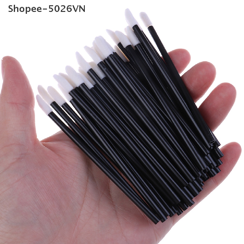 Set 100 cọ son môi dùng một lần dành cho trang điểm làm đẹp