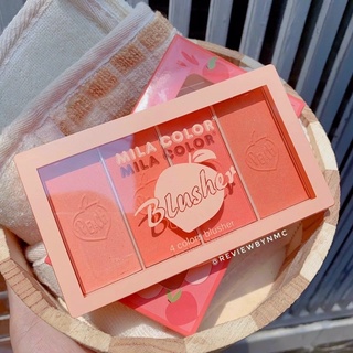 Bảng má hồng 4 ô any lady sweet peach love