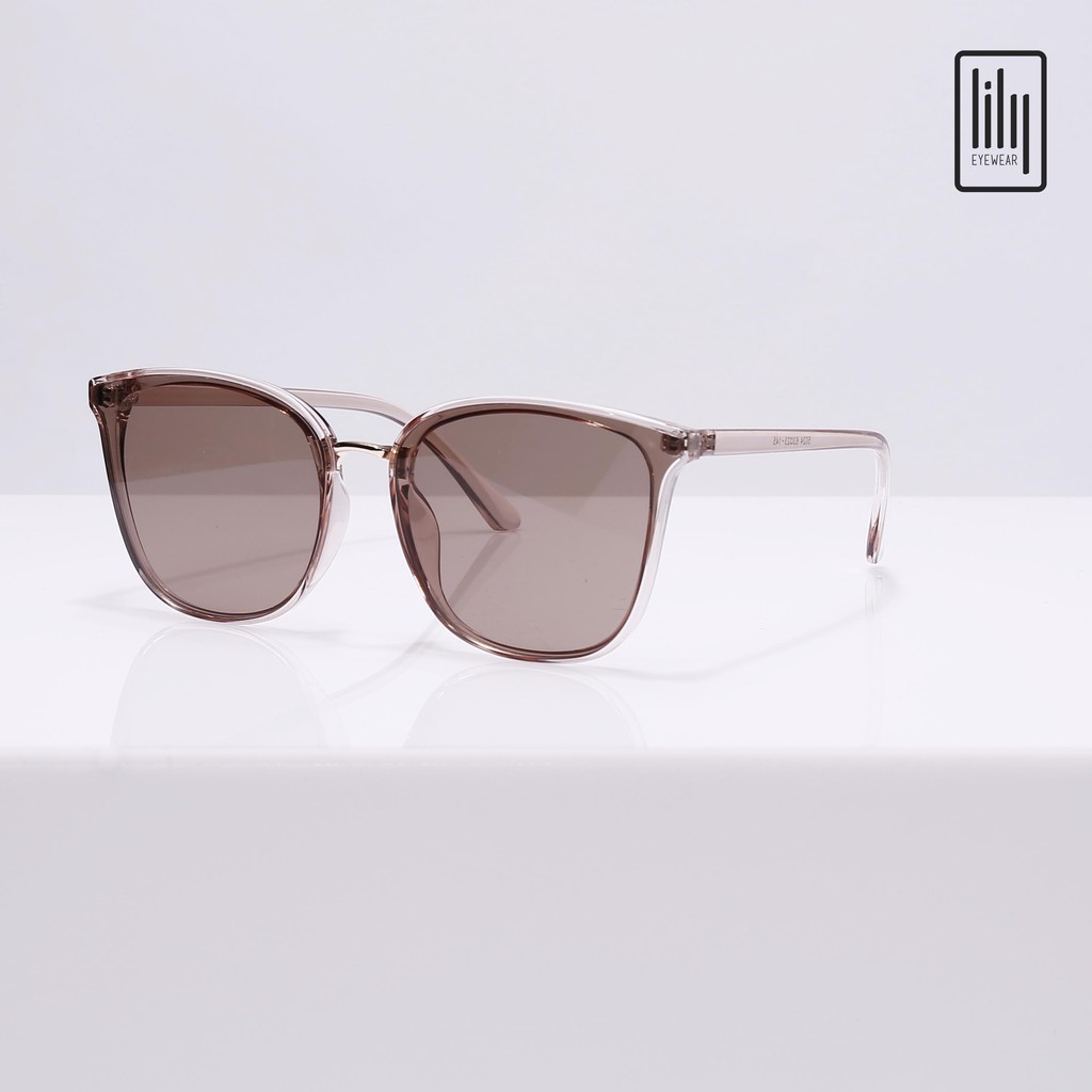 Kính mát nữ Lilyeyewear chống UV400, thiết kế mắt vuông dễ đeo, màu sắc thời trang 5024 | BigBuy360 - bigbuy360.vn