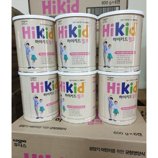 Sữa bột Hikid Vani Hàn Quốc 600g [Date 2022]