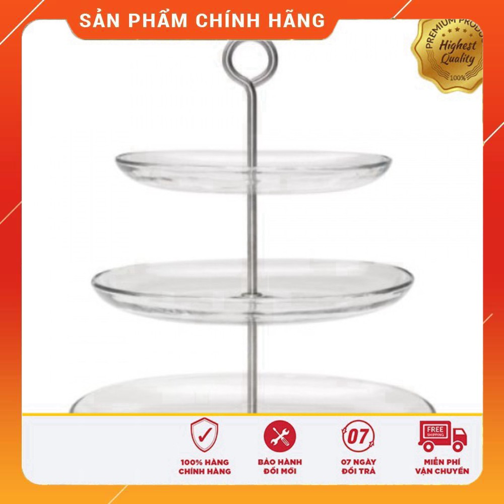 KHAY THỦY TINH 3 TẦNG IKEA KVITTERA chính hãng