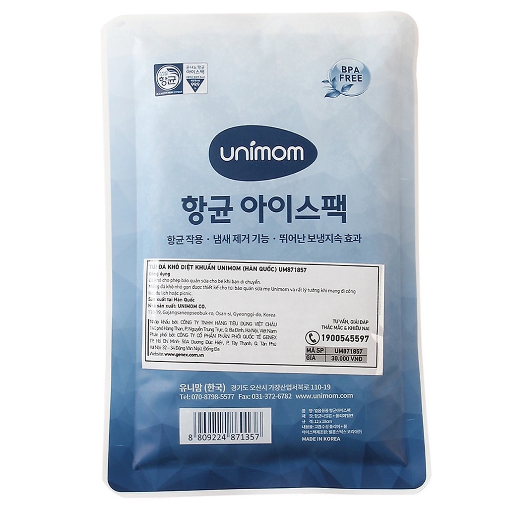 Shop Bố Ken - Combo Túi Giữ Nhiệt Bình Sữa Fatz Baby và Đá Khô