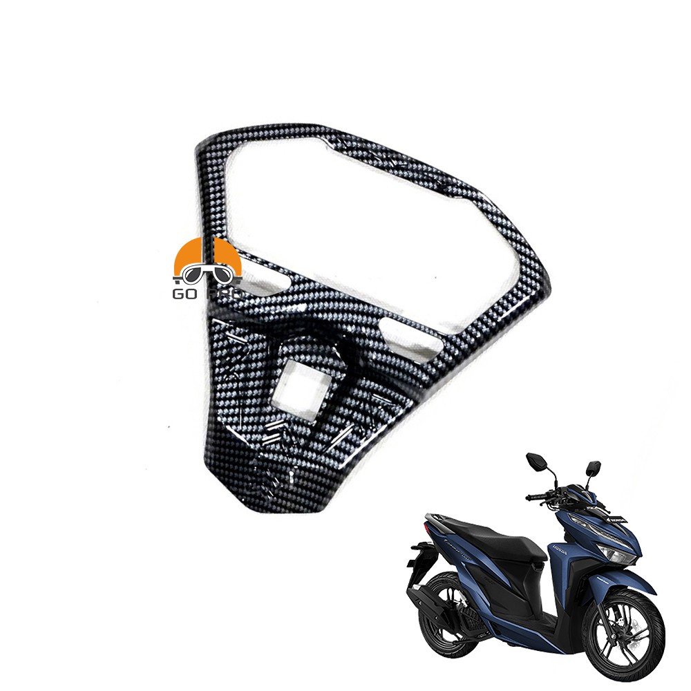 Ốp Viền Đồng Hồ VARIO 2018 - 2019 Nhựa Xi