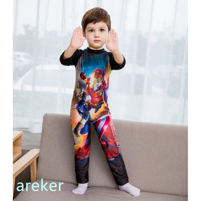 Đồ Bơi Liền Thân Dài Tay Cho Bé Trai