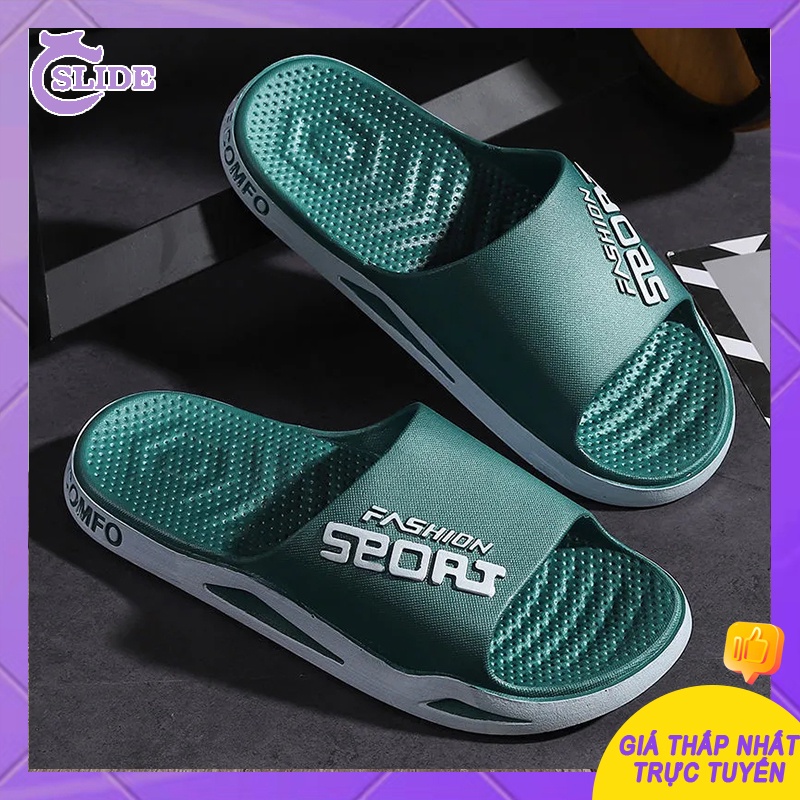 Dép nhựa đúc nam nữ seori Chống trượt cao su Thời trang chất lượng cao Unisex Dép