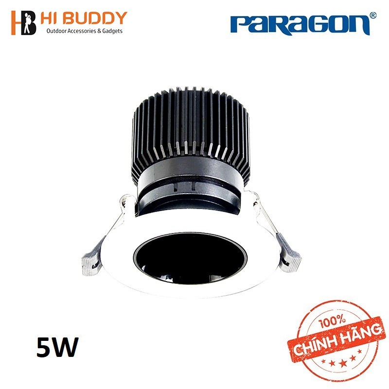 Đèn LED Paragon Âm Trần Chiếu Điểm (CRDB Series) 3W/ 5W/ 7W/ 12W - Ánh Sáng Vàng/ Trung Tính/ Trắng. CHÍNH HÃNG- HIBUDDY