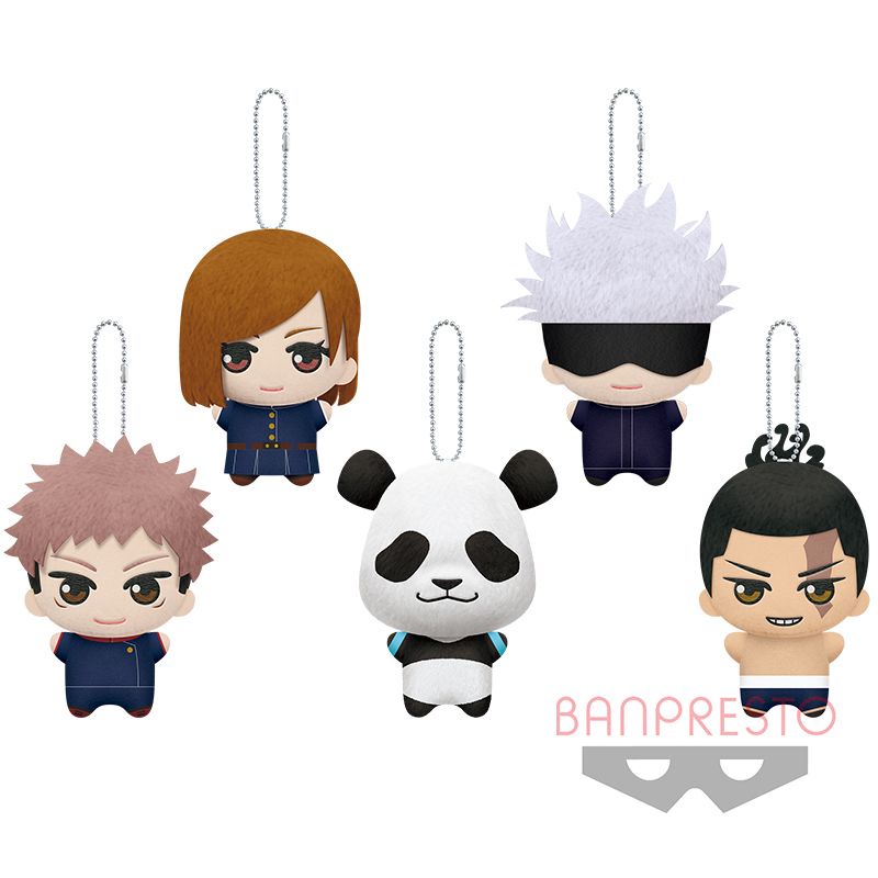 [Banpresto] Móc chìa khóa bông JUJUTSU KAISEN Plush Assort Series 1 Plush Doll chính hãng Nhật Bản