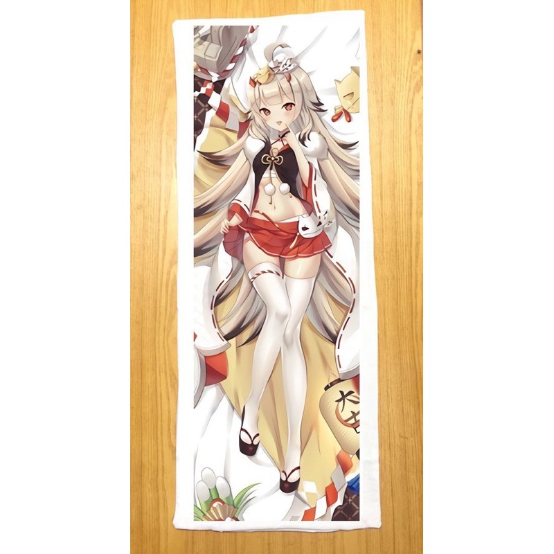 gối ôm dài Azur lane 40cm x 1m ruột bông có nhiều mẫu bấm mua chọn mẫu