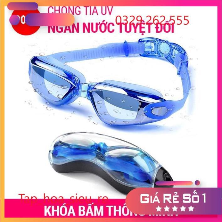 (Rẻ Vô địch) Kính bơi phản quang thời trang cao cấp, Chống UV, Chống hấp hơi