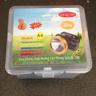 Đèn pin đội đầu A4 (ánh sáng vàng)
