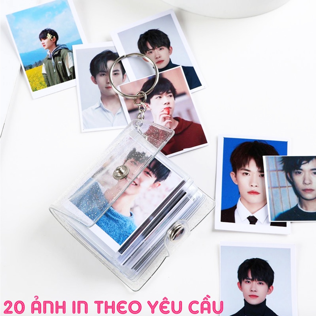 Móc Khóa Album 20 Ảnh 4x6 - Album Móc Khóa Tặng 20 Ảnh In Theo Yêu Cầu