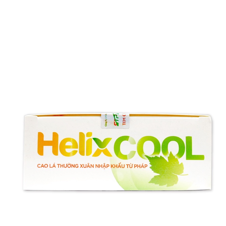 [Nguyên liệu nhập Pháp] Siro ống hỗ trợ giảm ho, sổ mũi Helix Cool (Hộp 20 ống x 10ml)