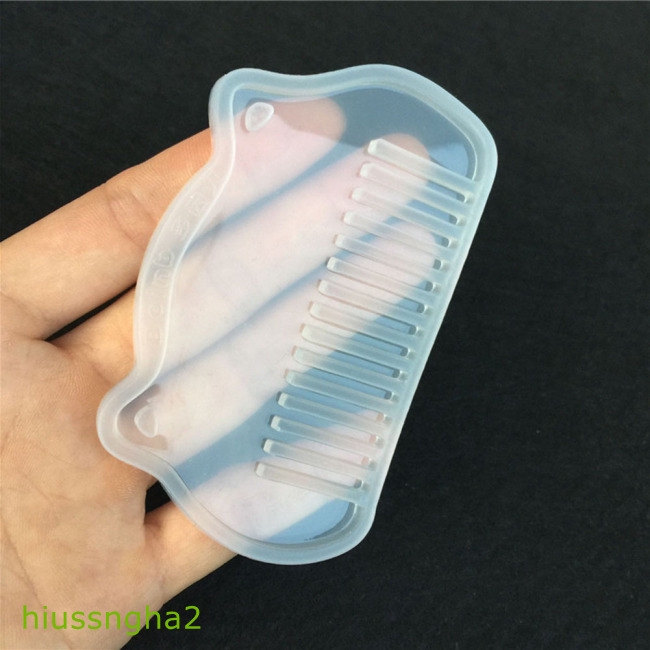 Khuôn chất liệu bằng silicon resin UV epoxy DIY dùng để làm lược