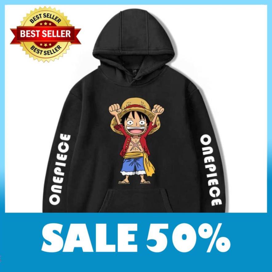 HÓT - SALE- SALE- BST Áo Hoodie One Piece mẫu mới siêu chất - có size trẻ em - áo cực HOT hinh in cuc chất