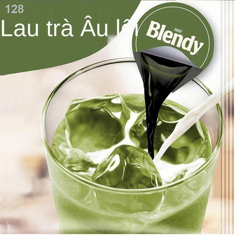 ZNhập khẩu ngay tại Nhật Bản Cà phê lỏng AGF BLENDY cô đặc chiên giòn, viên nén cà phê đá hòa tan hơi ngọt