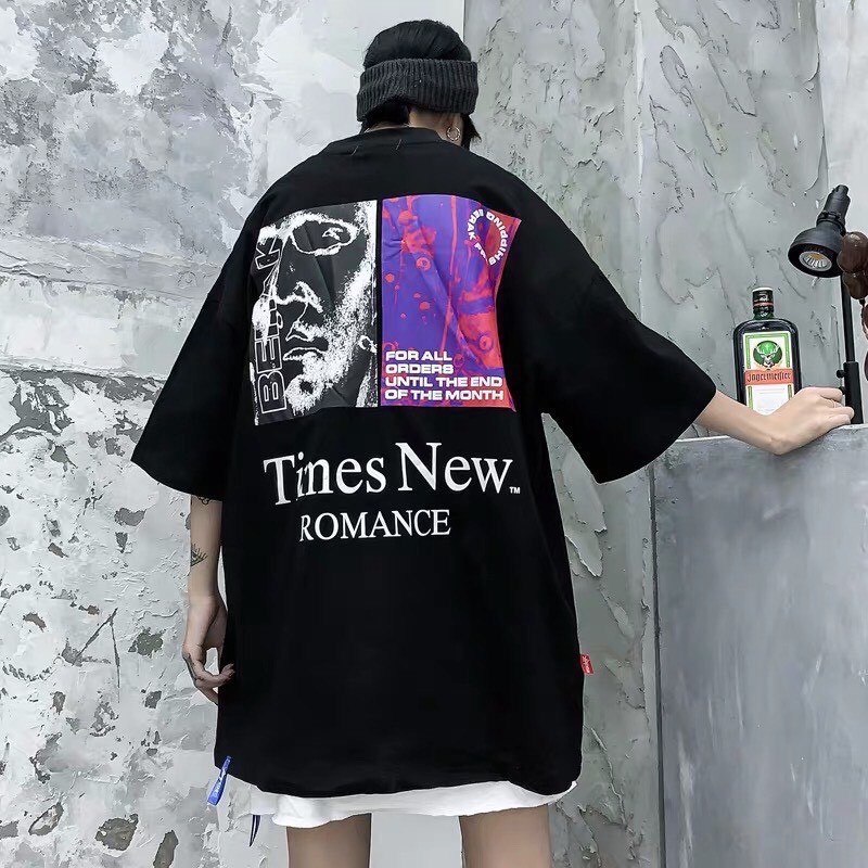 Áo Thun tay lỡ form rộng TIME NEW