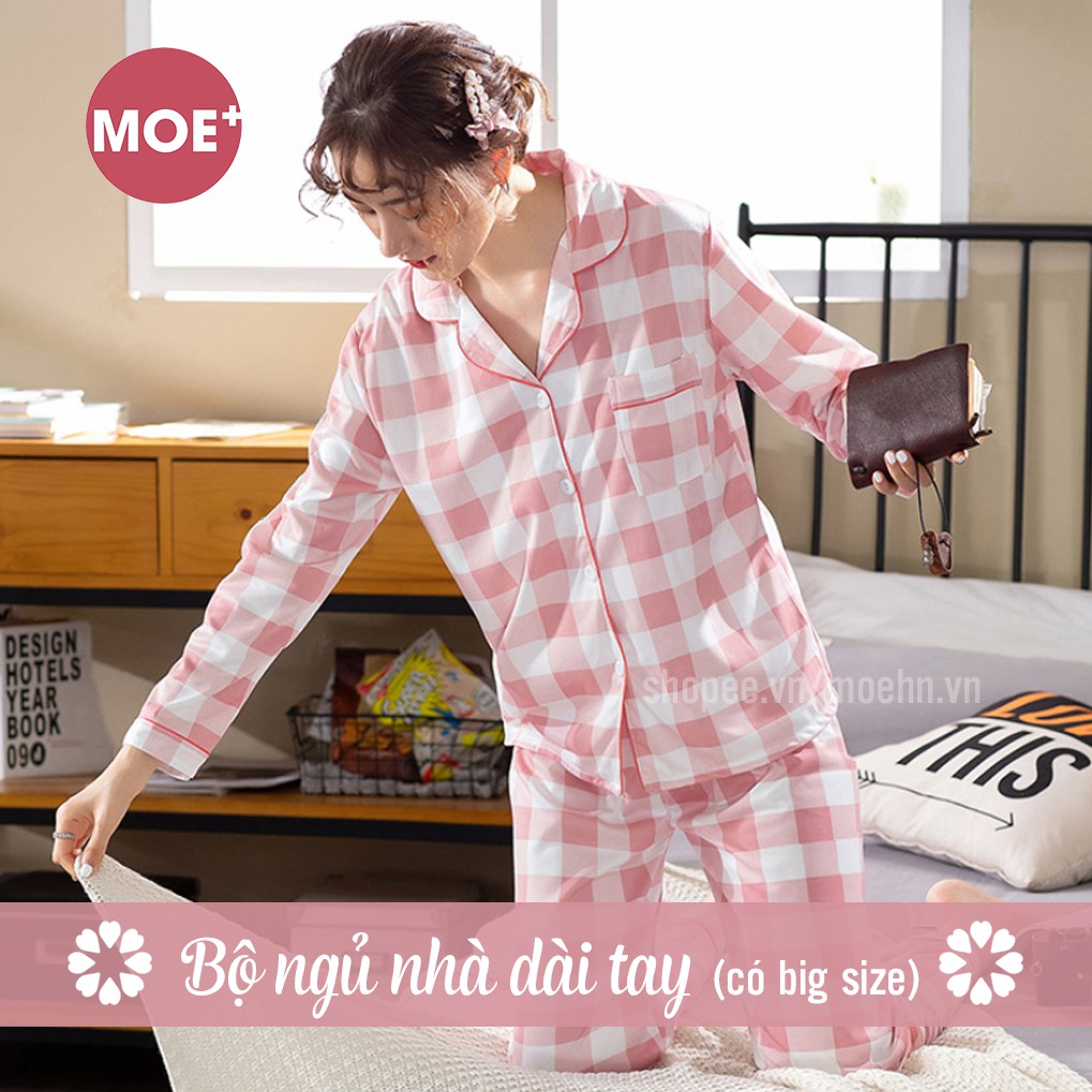 Bộ Ngủ Dài Tay ( 10 Mẫu_Có BIG SIZE) | BigBuy360 - bigbuy360.vn